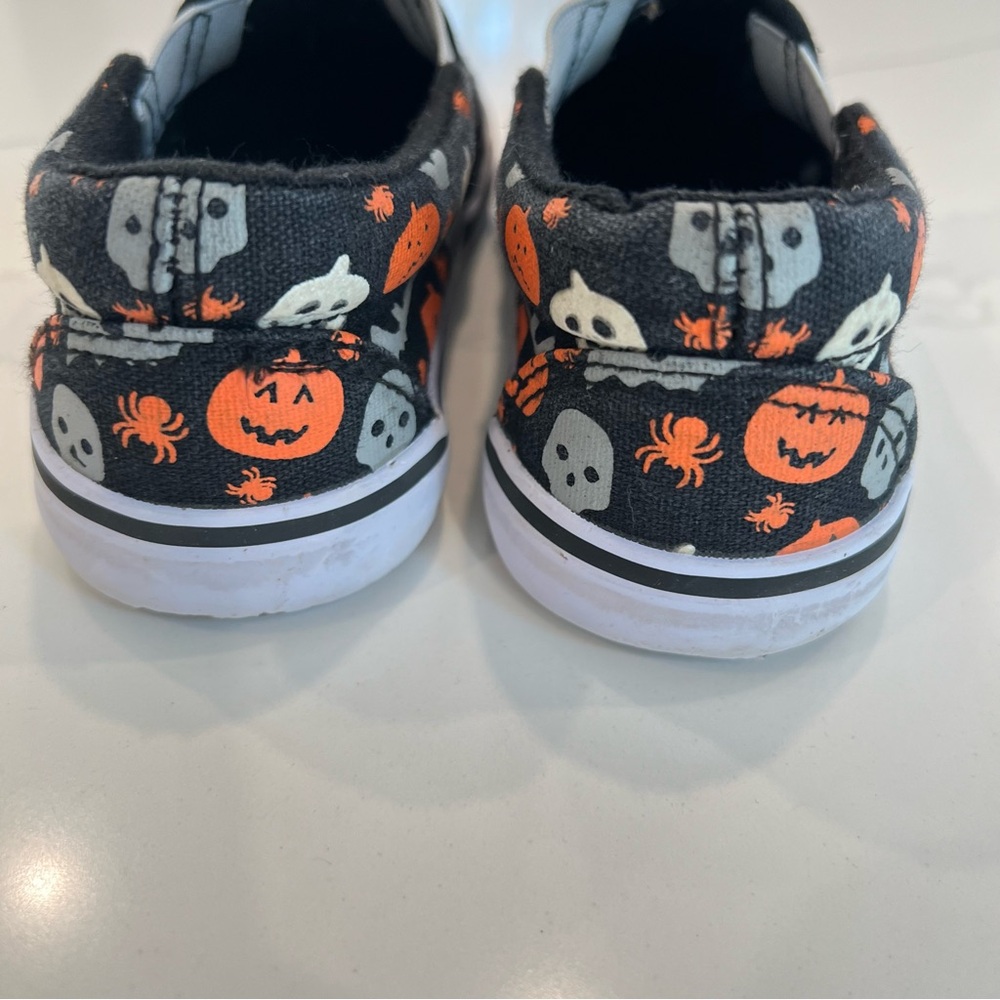 Tommy‎ Bahama Kids Halloween Sneakers - Black and Orange Size 9 - Picture 3 of 8